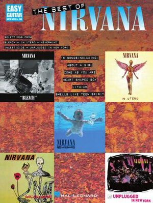 The Best of Nirvana Guitar Chord Book