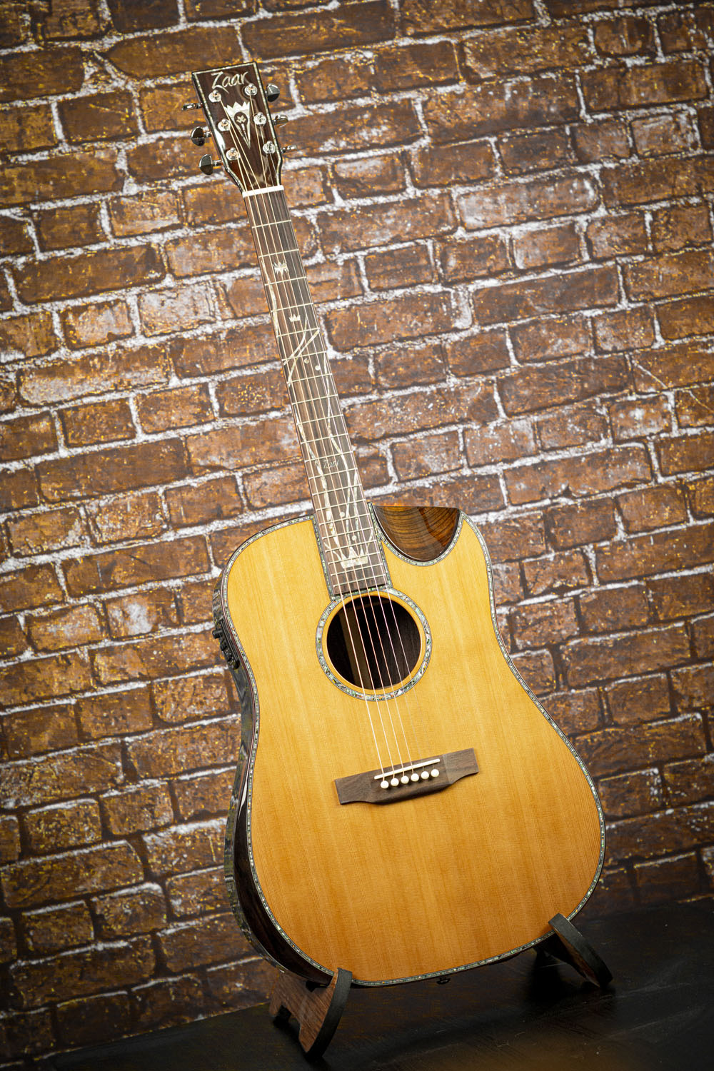 Z840 - Ziricote Acoustic - Elite Series - Left Handed – Zaar Guitars