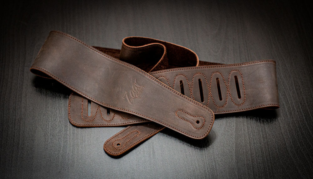 Crazy Horse Leather Guitar Strap