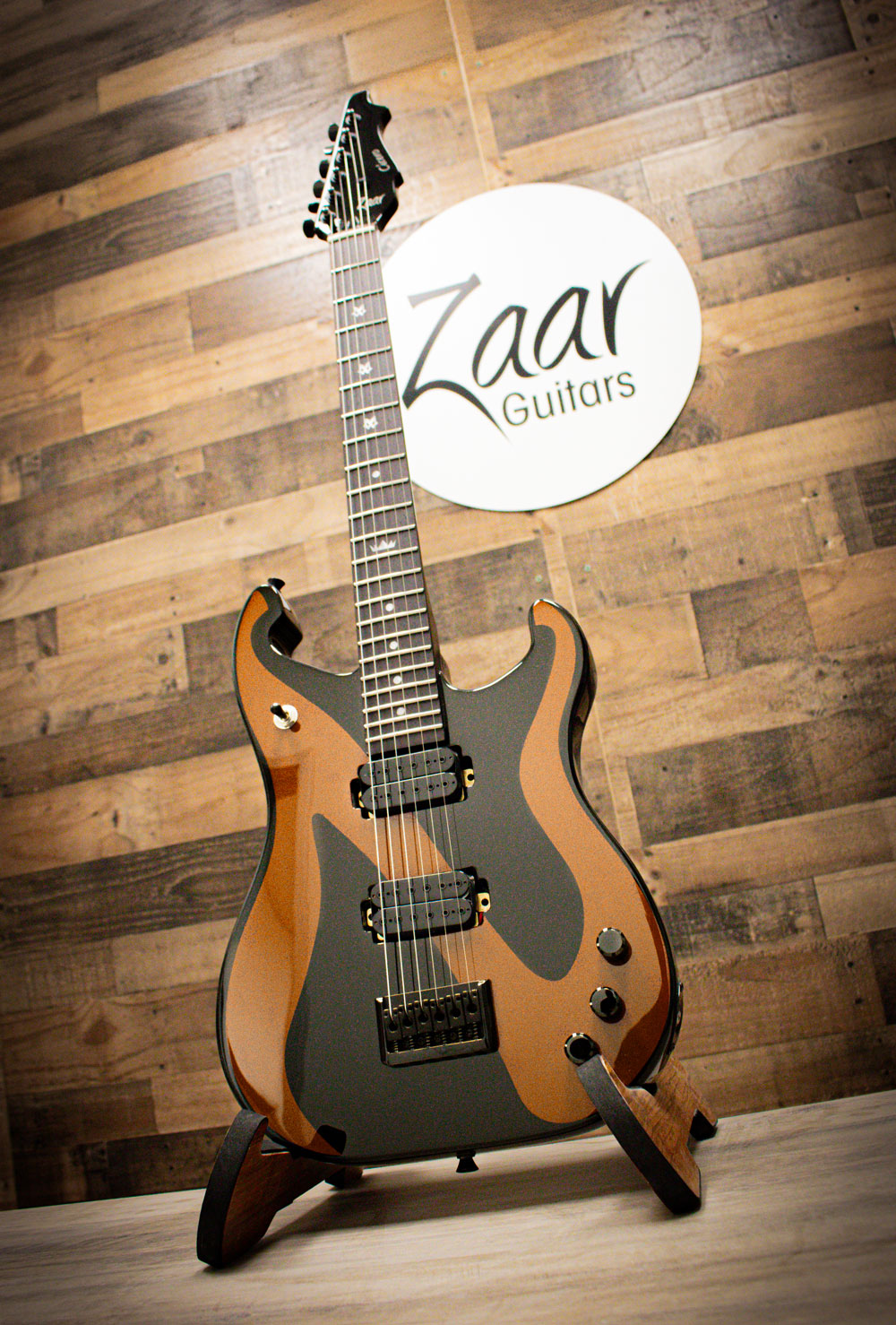 Zaar Cicero Black Series Electric Guitar