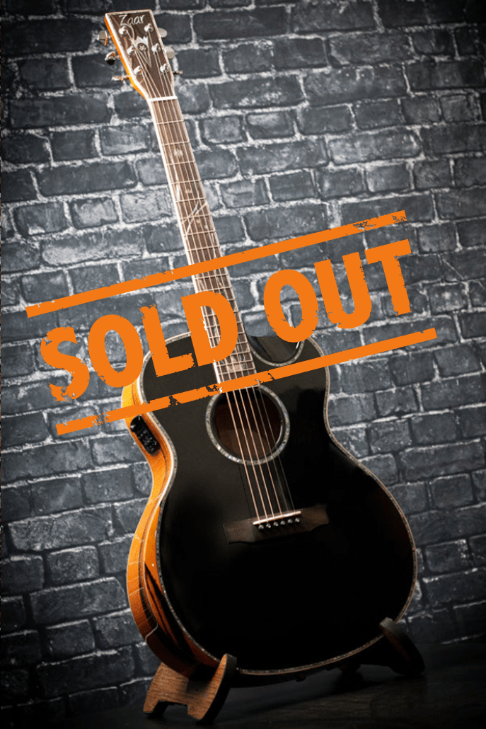 Z540 - Walnut Acoustic - Elite Limited Edition Series - Zaar Guitars