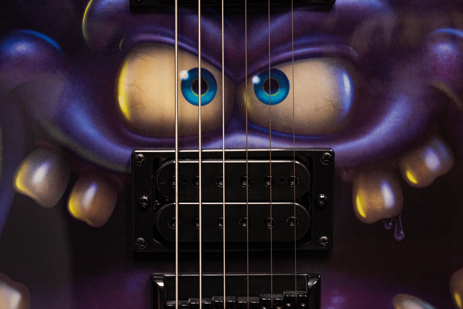 Zaar Cicero Limited Edition Artist Series Electric Guitar - Andrew Proctor - Cicero Monster - Zaar Guitars