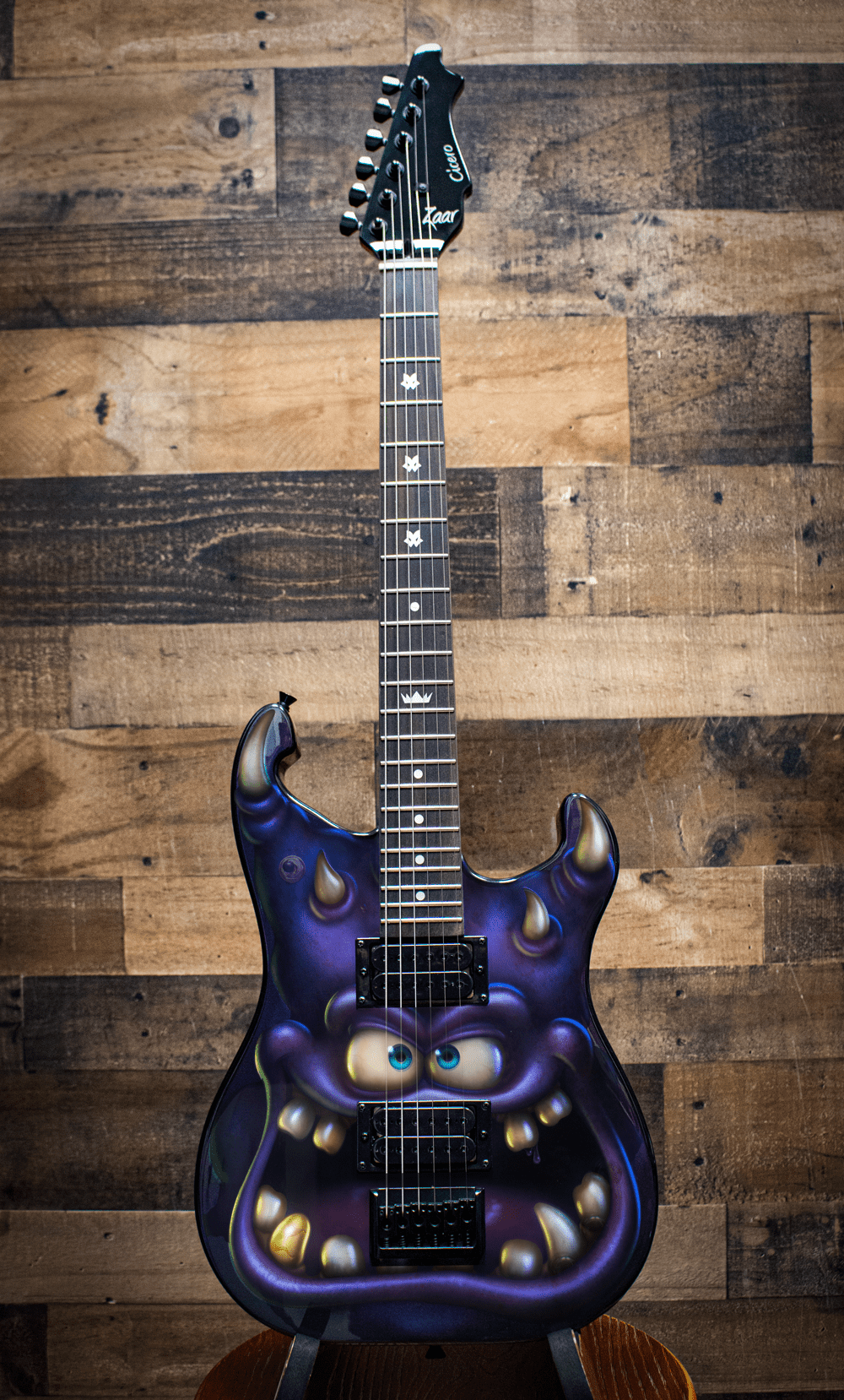 Zaar Cicero Limited Edition Artist Series Electric Guitar - Andrew Proctor - Cicero Monster - Zaar Guitars