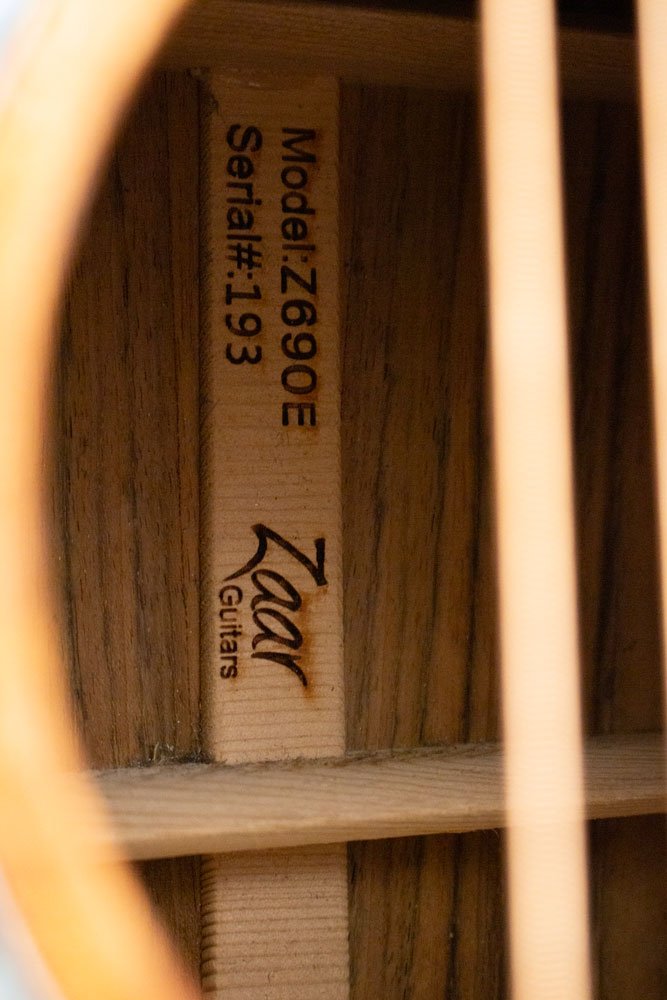 Zaar with Scars - Z690E (#193) - Zaar Guitars